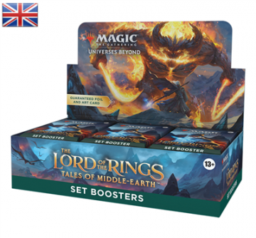 Mtg   the lord of the rings  tales of middle earth set booster display