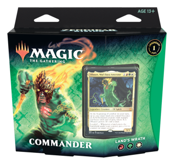 Mtg zendikar rising commander deck lands wrath