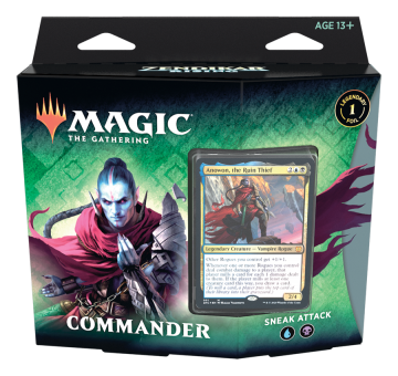 Mtg zendikar rising commander deck sneak attack