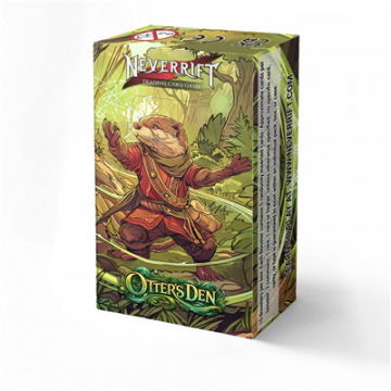 Neverrift tcg   otters den booster display