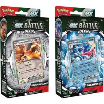 Pkm   kangaskhan and greninja ex battle deck