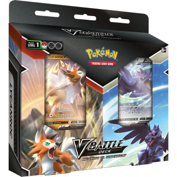 Pkm   lycanroc vs corviknight v battle deck bundle   en