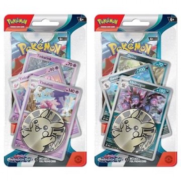 Pkm   scarlet  violet 4 paradox rift premium checklane blister display 16 blister   en