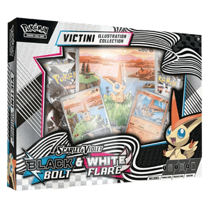 Pokemon   sv105   black bolt  white flare unova victini illustration collection