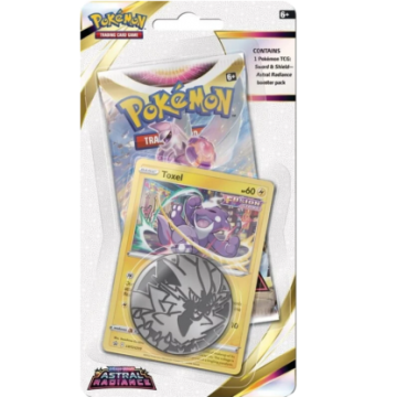 Pokemon   swsh 10 astral radiance checklane blister   toxel