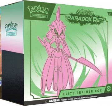 Pokemon sv4 paradox rift elite trainer box   iron valiant