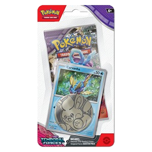Pokemon sv5 temporal forces checklane blister   carvanha