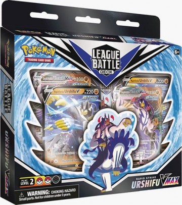 Pokemon urshifu rapid strike league battle deck