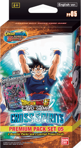 Pp05   dragon ball scg premium pack 5 cross spirits