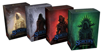 Sorcery tcg  gothic the prophets of doom preconstructed deck set 4 decks   en