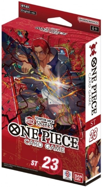 St23   one piece card game   red shanks starter deck