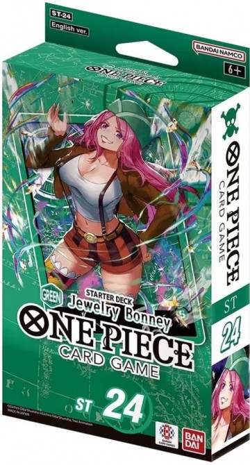 St24   one piece card game   green jewelry bonney starter deck
