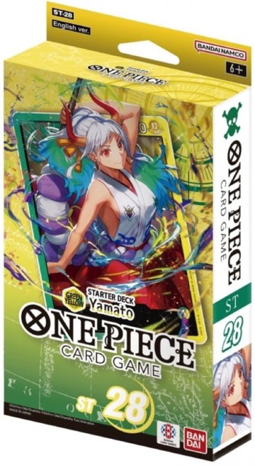St28   one piece card game   yellow yamato starter deck