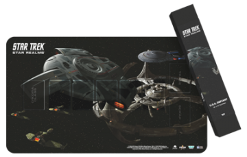 Star trek  star realms uss defiant playmat