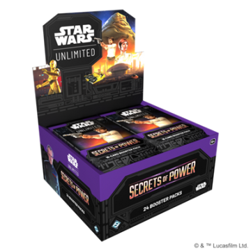 Star wars  unlimited   secrets of power booster display