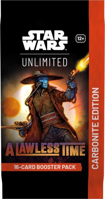 Star wars unlimited   a lawless time carbonite booster 1 booster