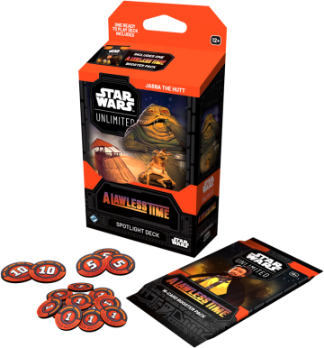 Star wars unlimited   a lawless time spotlight jabba the hutt deck