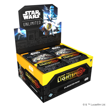 Star wars unlimited   jump to lightspeed booster display