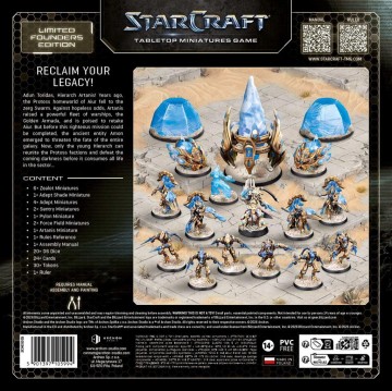 Starcraft the miniatures game   protoss starter set founders edition 3