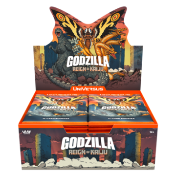 Universus ccg  godzilla  reign of kaiju booster display 24 packs   en