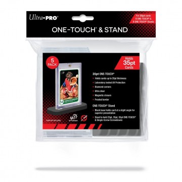 Up   35pt uv one touch  stands 5 pack