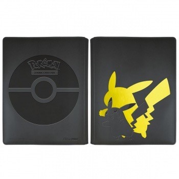 Up   elite series  pikachu 9 pocket zippered pro binder