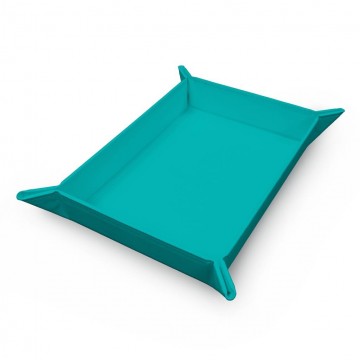 Up   vivid magnetic foldable dice tray  teal 1