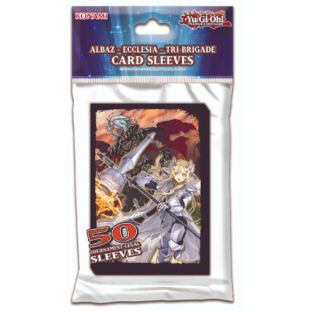 Ygo   albaz   ecclesia   tri brigade card sleeves 50 sleeves
