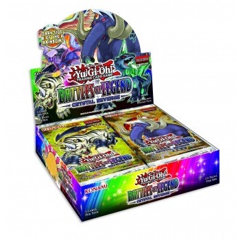 Ygo   battles of legend  crystal revenge booster display 24 packs   en