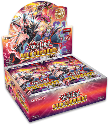 Ygo   wild survivors   special booster display 24 packs   en