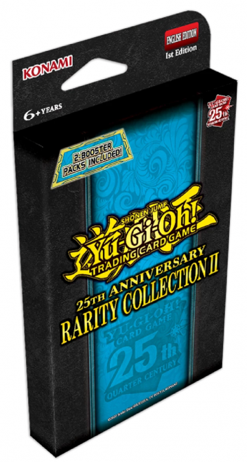 Yu gi oh   25th anniversary rarity collection ii   2 pack tuckbox