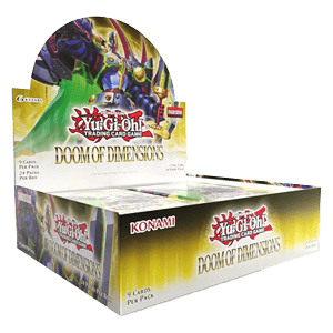 Yu gi oh   doom of dimensions   booster display