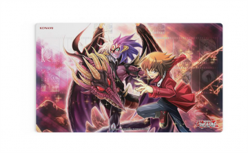 Yu gi oh   jaden and yubel game mat