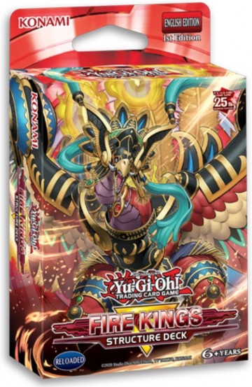 Yu gi oh   revamped fire kings structure deck
