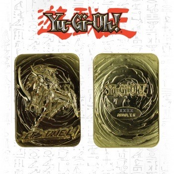 Yu gi oh 24k gold plated limited edition collectible   black luster soldier