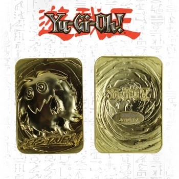 Yu gi oh 24k gold plated limited edition collectible   kuriboh