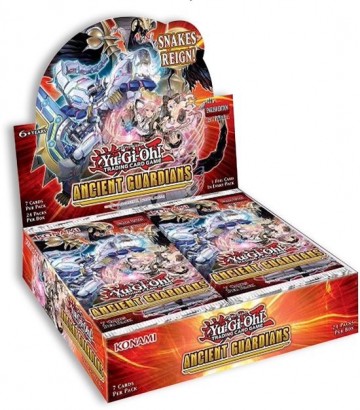 Yu gi oh ancient guardians   special booster display