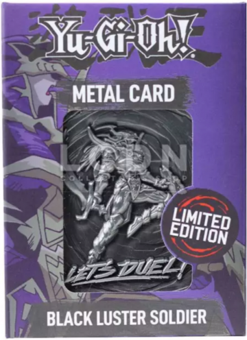 Yu gi oh black luster soldier limited edition collectible