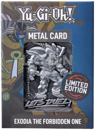 Yu gi oh exodia the forbidden one limited edition collectible