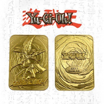 Yu gi oh limited edition gold card collectibles   dark magician