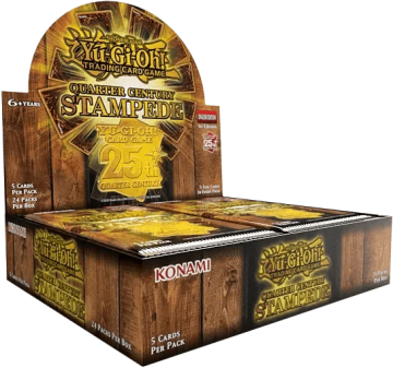 Yu gi oh quarter century stampede booster box lichcards kopen 4012927190500 1153860423webp